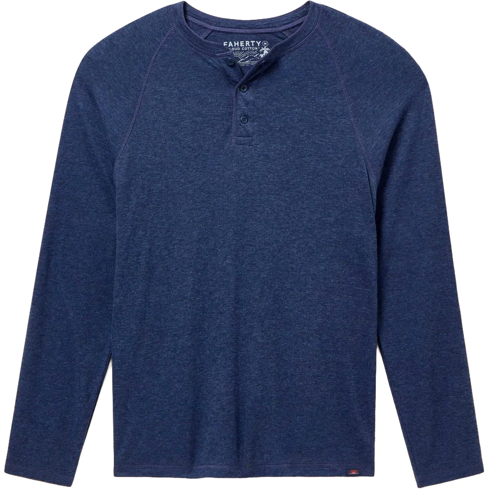Faherty Long-Sleeve Cloud Henley