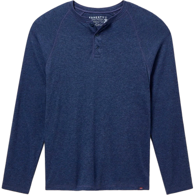 Faherty Long-Sleeve Cloud Henley