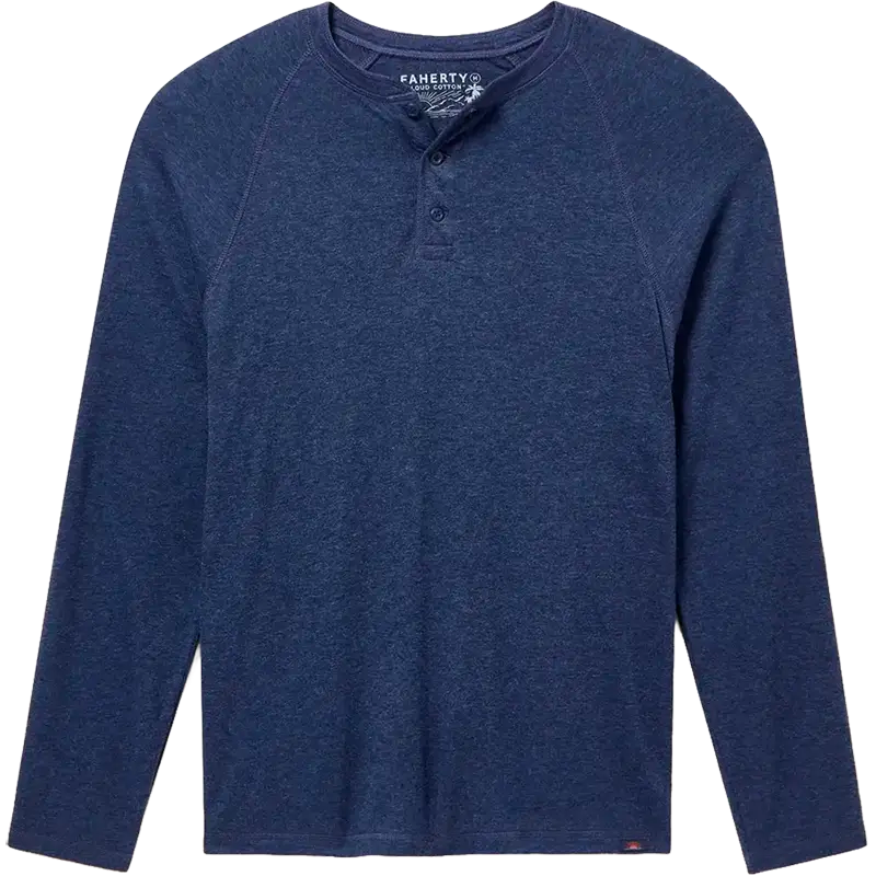 Faherty Long-Sleeve Cloud Henley