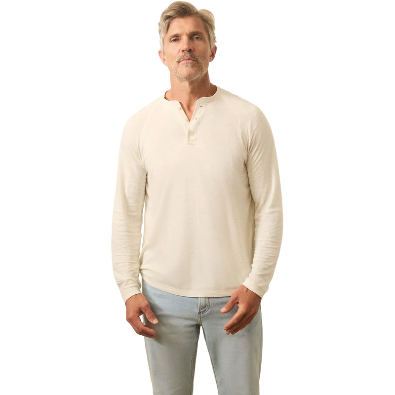 Faherty Long-Sleeve Cloud Henley