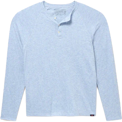 Faherty Long-Sleeve Cloud Henley