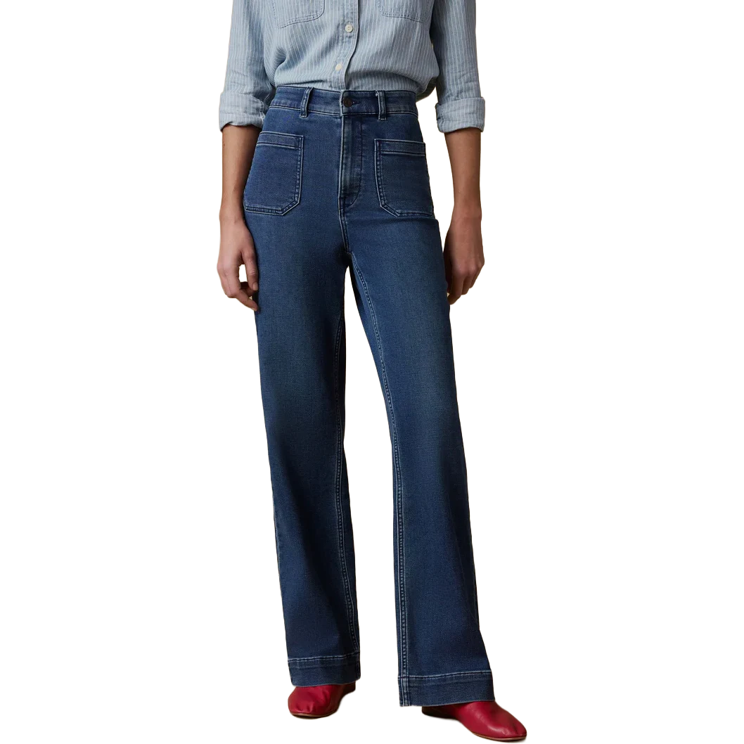 Faherty Stretch Terry Patch Pocket Pant