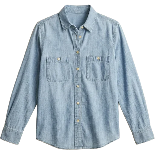 Faherty Tried & True Chambray Classic Shirt