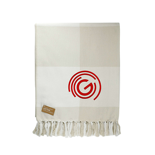 Field & Co.® 100% Organic Cotton Check Throw Blanket