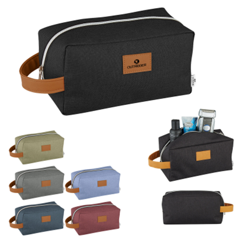 Heathered Recycled Toiletry Bag