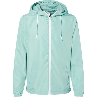 Lightweight Windbreaker Full-Zip Jacket