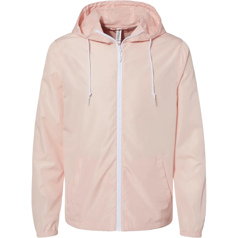 Lightweight Windbreaker Full-Zip Jacket