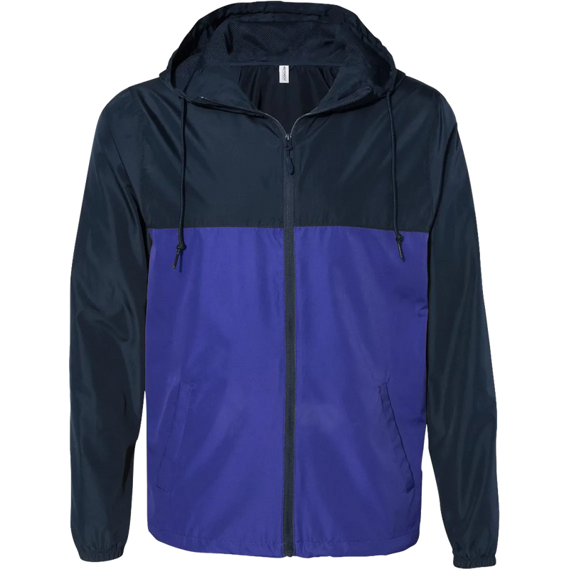 Lightweight Windbreaker Full-Zip Jacket