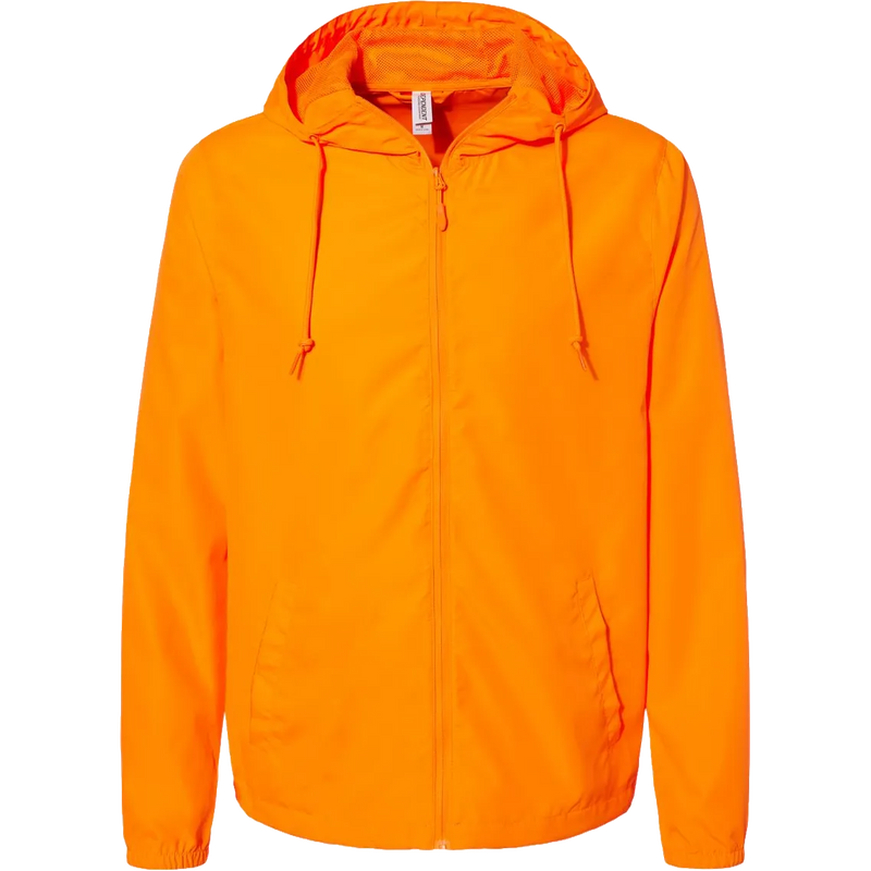 Lightweight Windbreaker Full-Zip Jacket