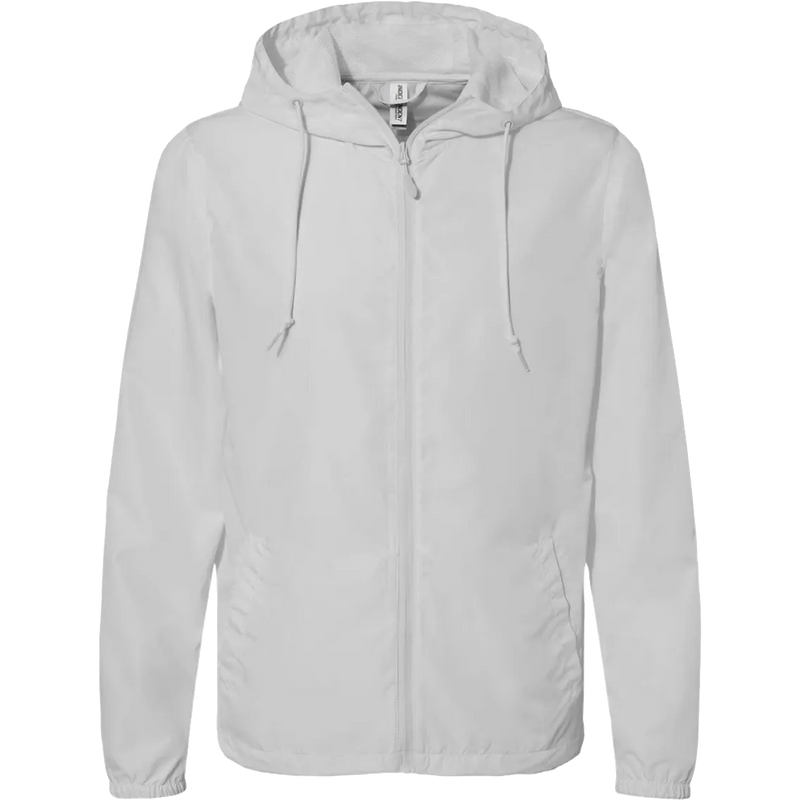 Lightweight Windbreaker Full-Zip Jacket