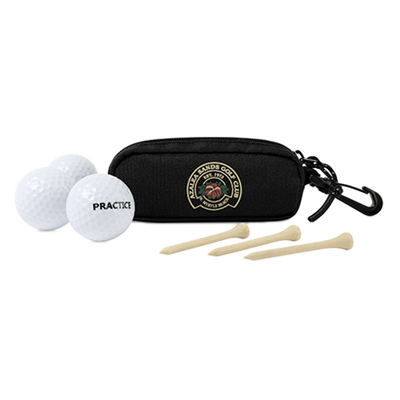 Golf Links Ball & Tee Caddy Kit