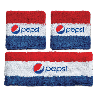 Striped Headband/Wristband Set