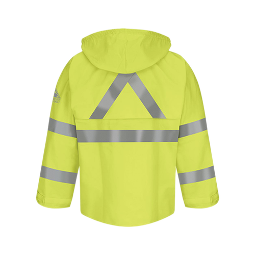 Bulwark Hi-Visibility Flame-Resistant Rain Jacket