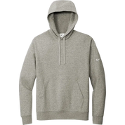 Nike Club Fleece pullover hoodie in dark gray heather