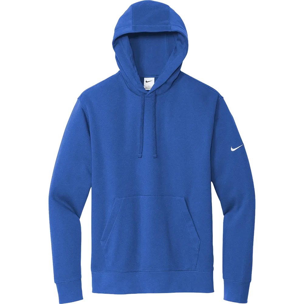 Nike Club Fleece pullover hoodie in game royal