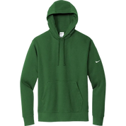 Nike Club Fleece pullover hoodie in gorge green