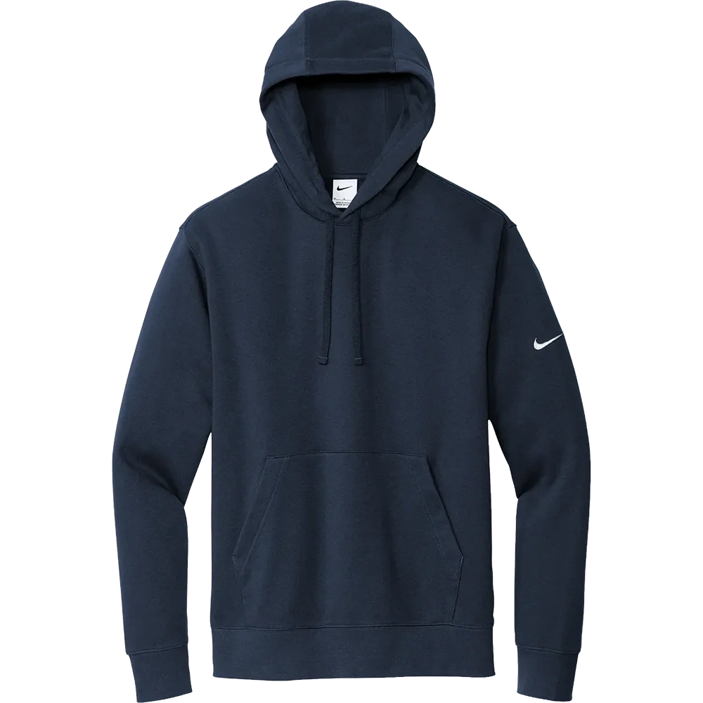 Nike Club Fleece pullover hoodie in midnight navy