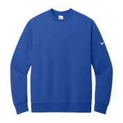 Nike Club Fleece Sleeve Swoosh Crew