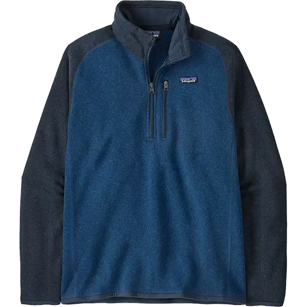 Patagonia Better Sweater quarter-zip fleece pullover in new navy
