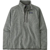 Patagonia Better Sweater quarter-zip fleece pullover in Stonewash gray