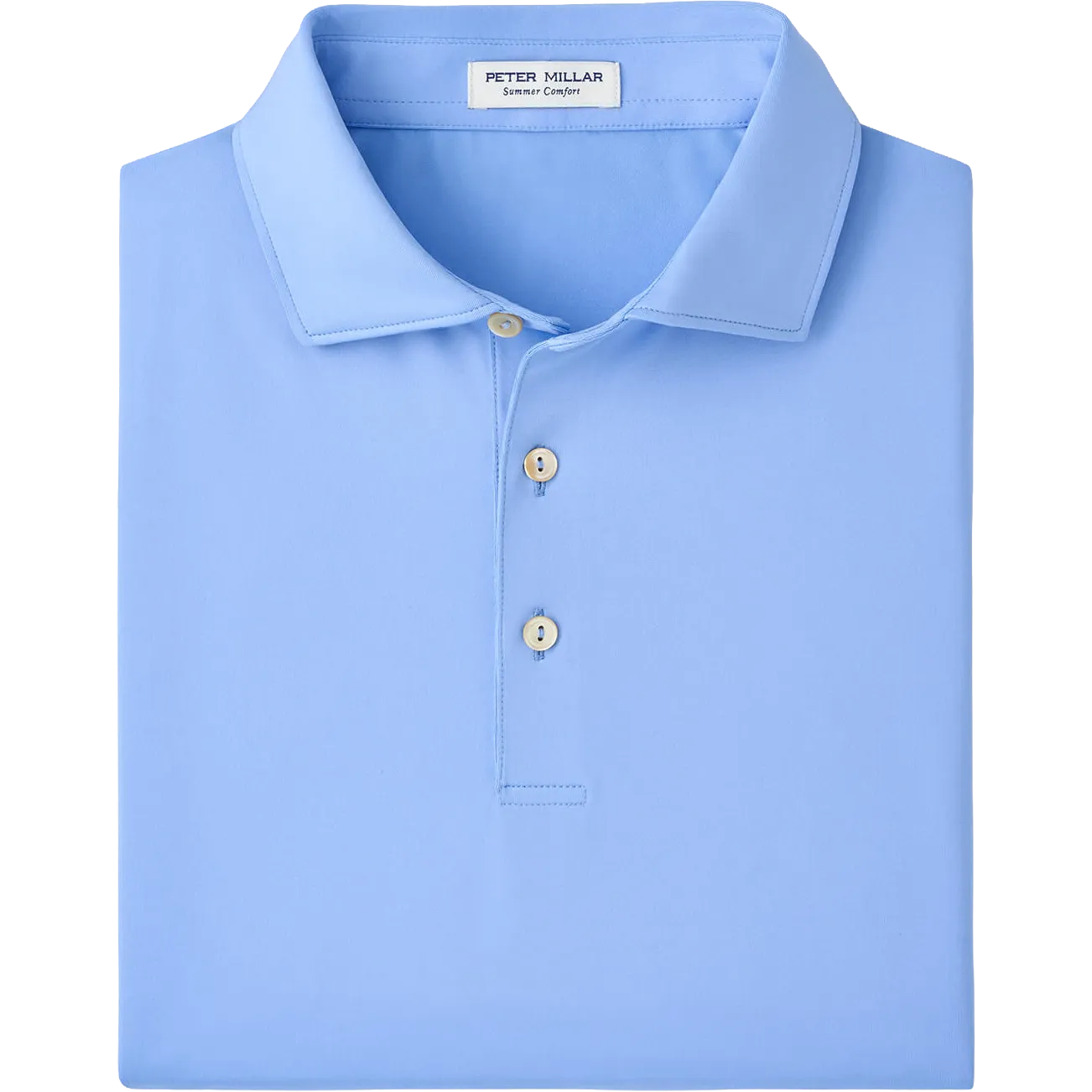 Peter Millar Solid Performance Polo - Self Collar