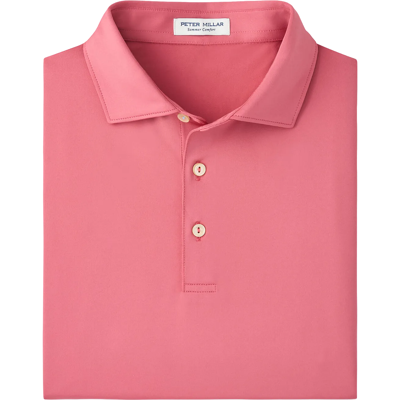 Peter Millar Solid Performance Polo - Self Collar