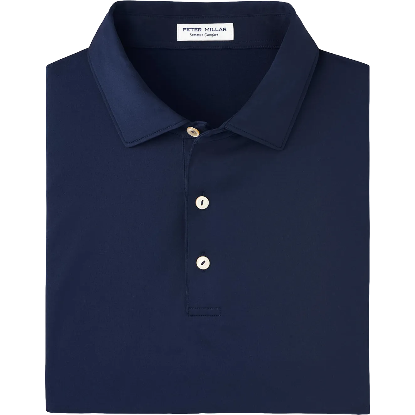 Peter Millar Solid Performance Polo - Self Collar