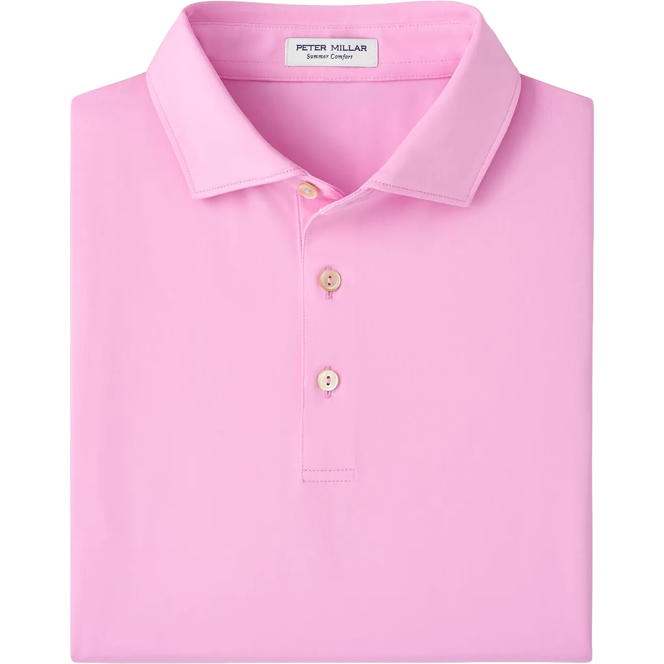 Peter Millar Solid Performance Polo - Self Collar