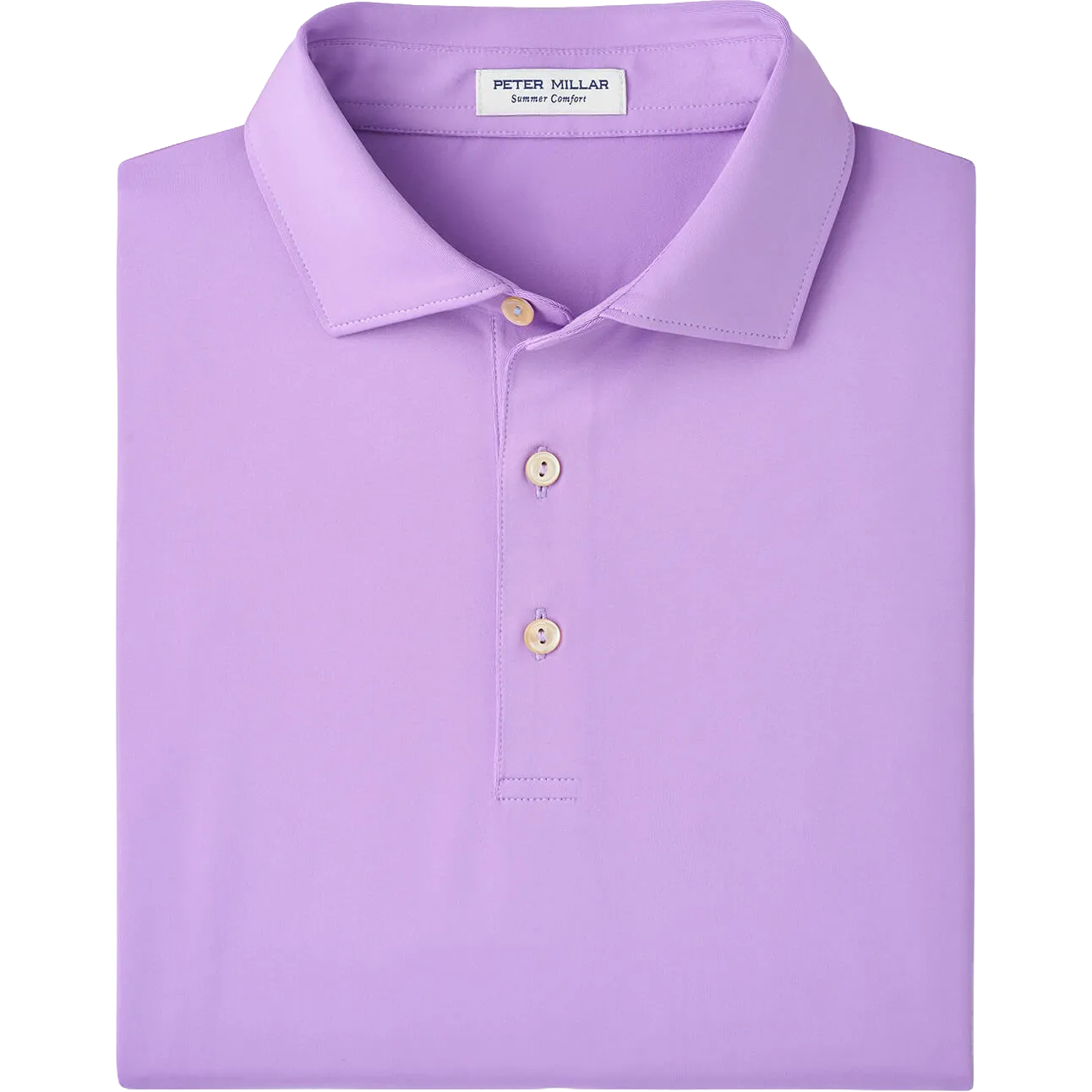 Peter Millar Solid Performance Polo - Self Collar