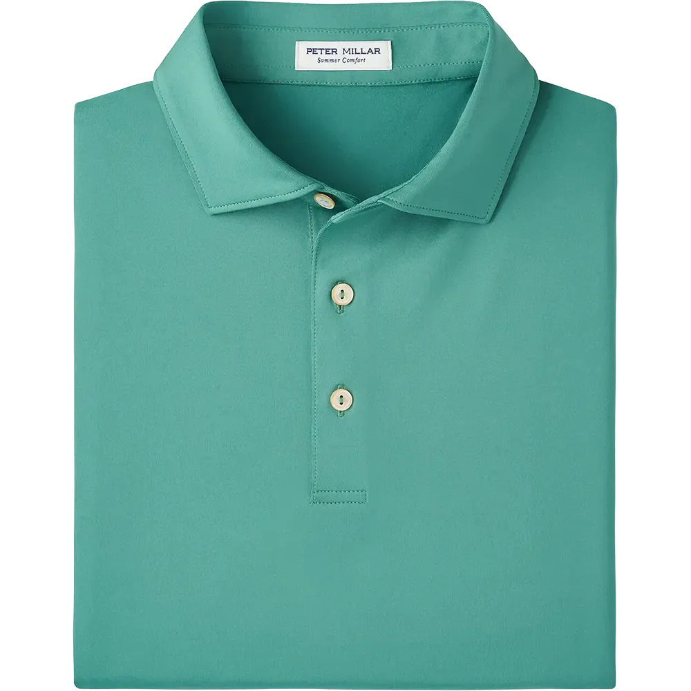 Peter Millar Solid Performance Polo - Self Collar