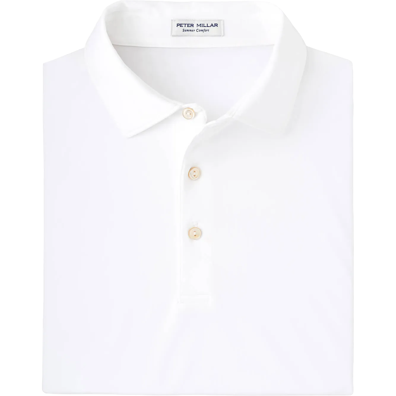 Peter Millar Solid Performance Polo - Self Collar