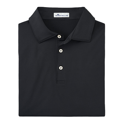Peter Millar Solid Performance Polo - Self Collar