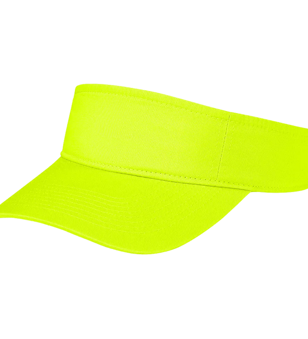 Port-Authority_-Fashion-Visor-Neon-Yellow-Front.webp