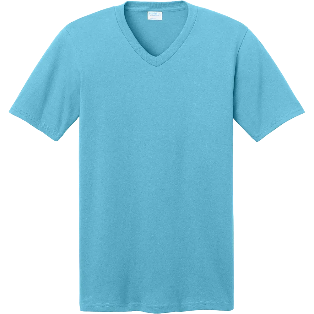 Port & Co™ Core Cotton V-Neck Tee