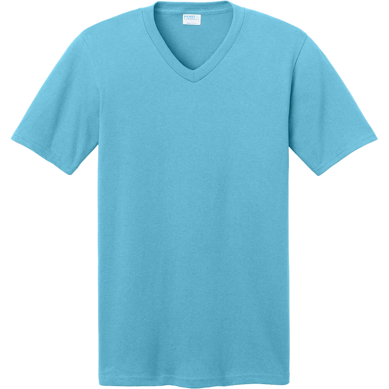 Port & Co™ Core Cotton V-Neck Tee