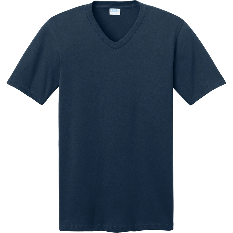 Port & Co™ Core Cotton V-Neck Tee