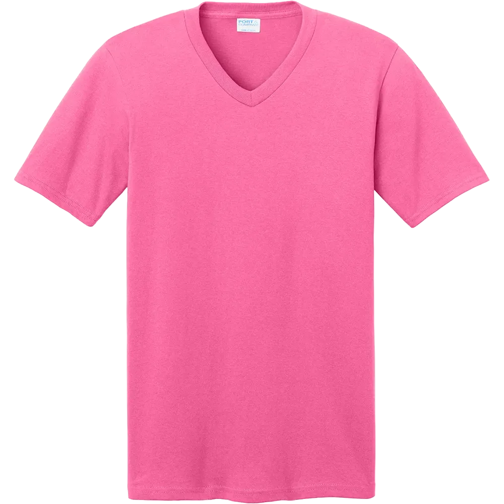 Port & Co™ Core Cotton V-Neck Tee