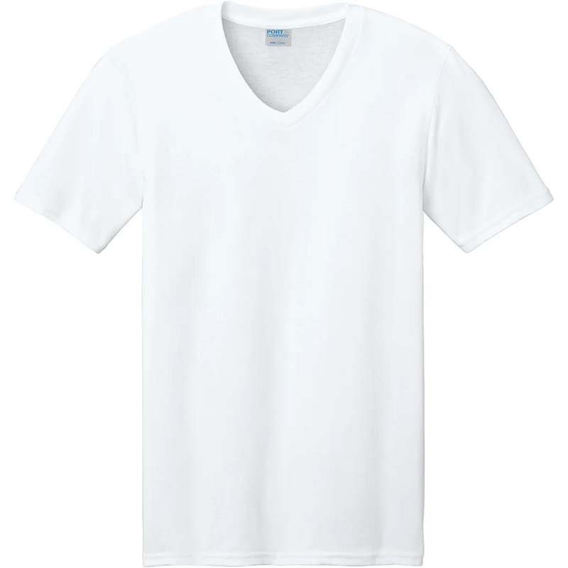 Port & Co™ Core Cotton V-Neck Tee