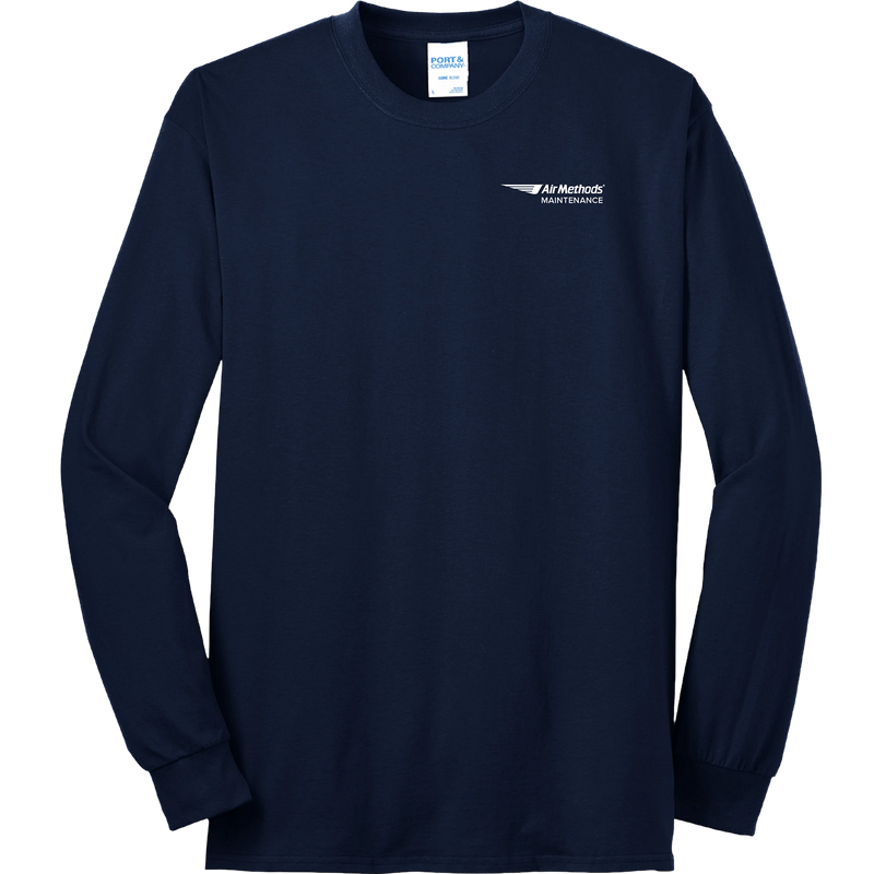 Port & Company Long Sleeve 50/50 Cotton/Poly T-Shirt