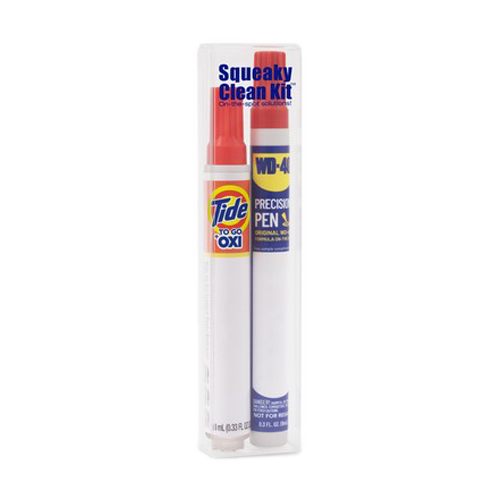 Squeaky Clean Kit - WD-40® Precision Pen and Tide® to Go + Oxi Travel Kit
