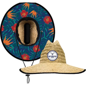 Straw hat weave bulrush