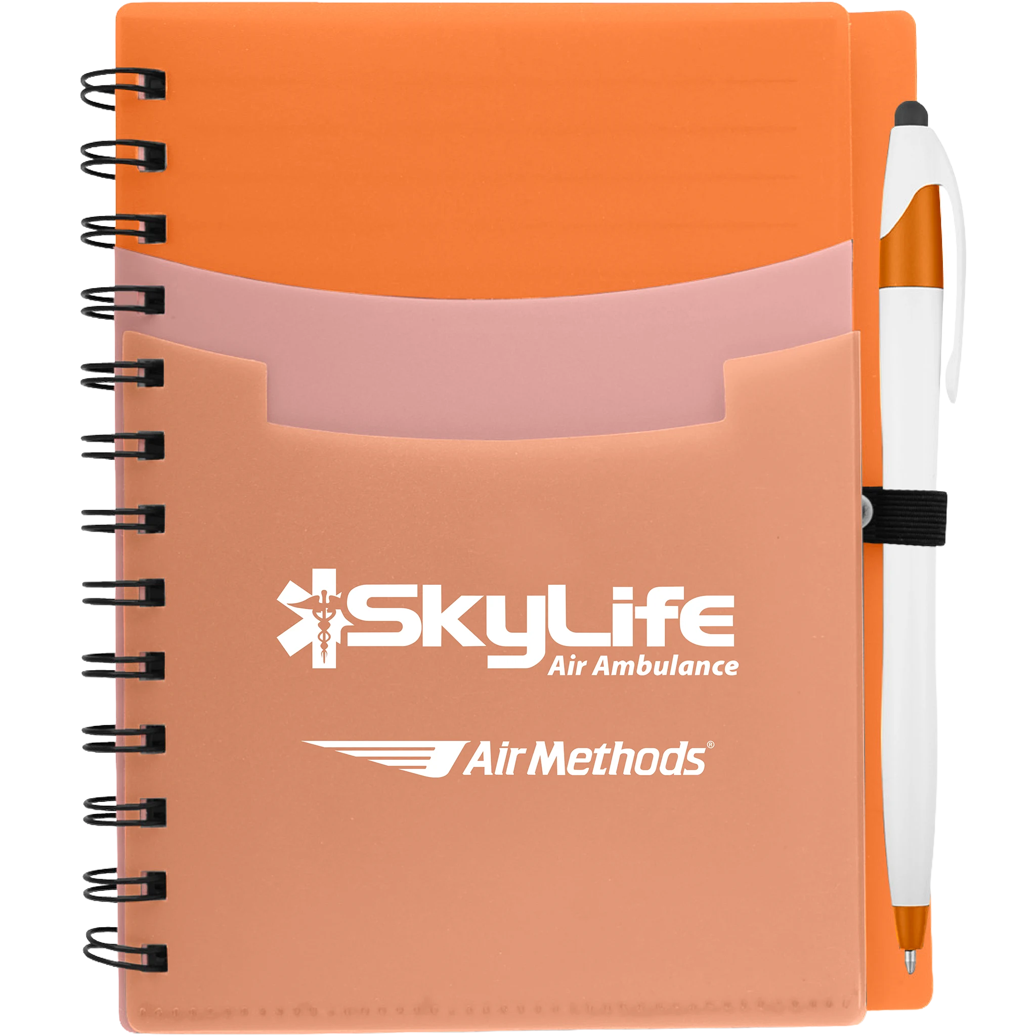 5" x 7" Tri-Pocket Notebook & Pen