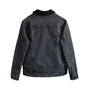Threadfast Apparel Sherpa-Lined Denim Jacket