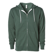 Independent Trading Co. 7oz Zip Hooded Sweatshirt