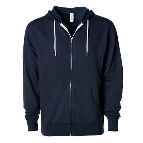 Independent Trading Co. 7oz Zip Hooded Sweatshirt