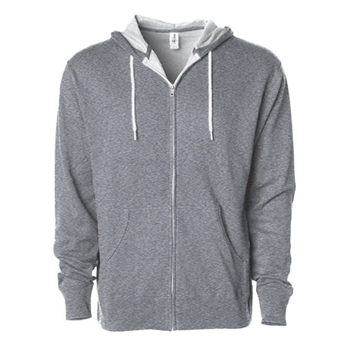 Independent Trading Co. 7oz Zip Hooded Sweatshirt
