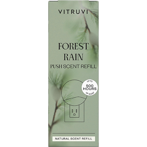Vitruvi Plug-In Wall Diffuser Bundle with Forest Rain Scent Refill