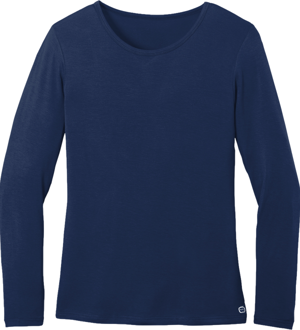 Wink_-Women_s-Long-Sleeve-Layer-Tee-Navy-Front.webp