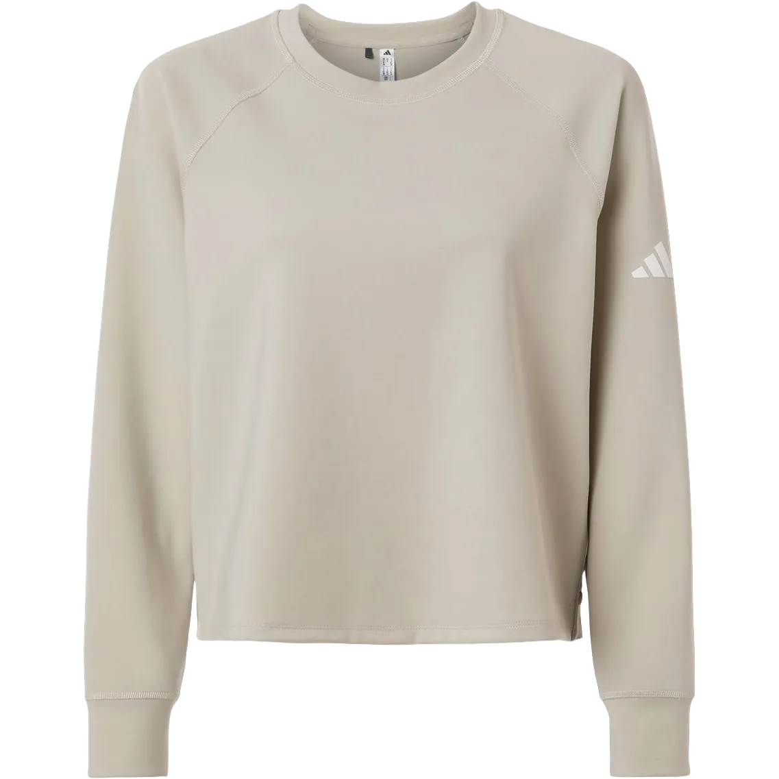 Adidas Women's Beyond Side-Snap Crewneck Sweatshirt