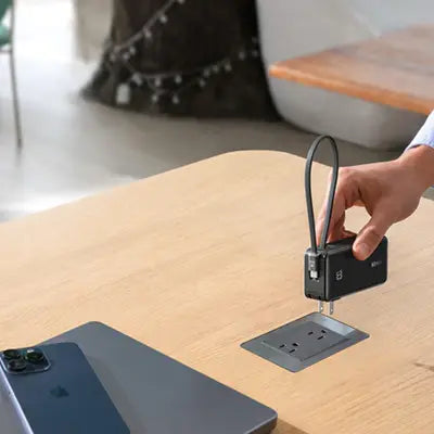 Anker® Power Bank (10K, Fusion, Built-In Cable)